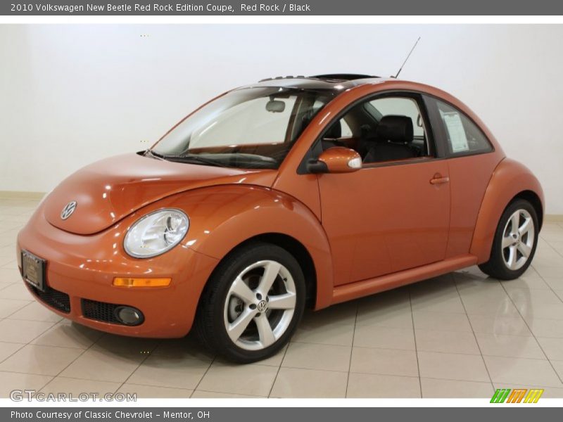 Front 3/4 View of 2010 New Beetle Red Rock Edition Coupe