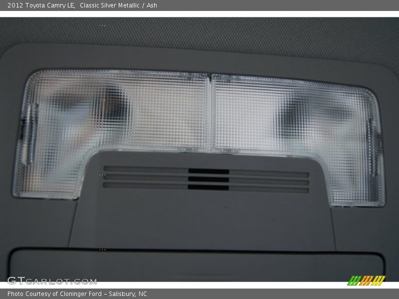 Classic Silver Metallic / Ash 2012 Toyota Camry LE