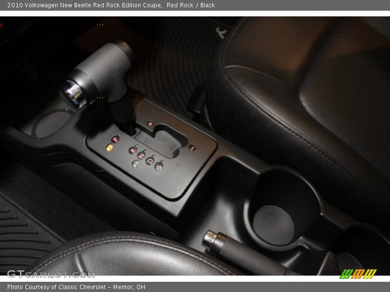  2010 New Beetle Red Rock Edition Coupe 6 Speed Tiptronic Automatic Shifter
