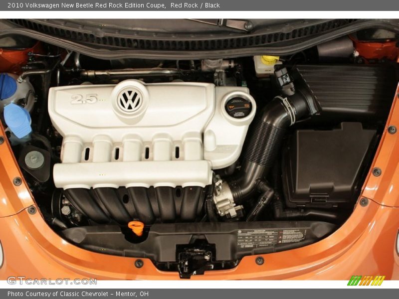  2010 New Beetle Red Rock Edition Coupe Engine - 2.5 Liter DOHC 20-Valve 5 Cylinder