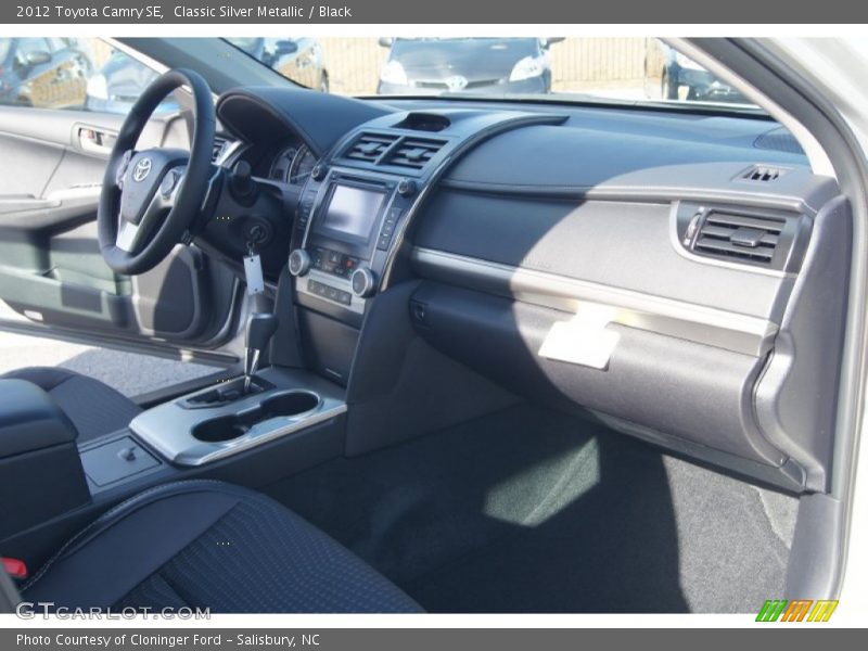 Classic Silver Metallic / Black 2012 Toyota Camry SE