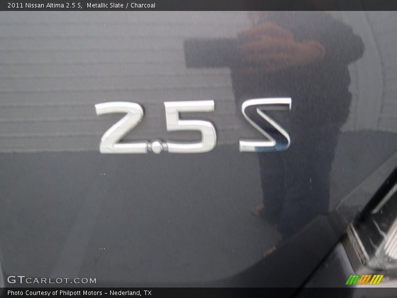 Metallic Slate / Charcoal 2011 Nissan Altima 2.5 S
