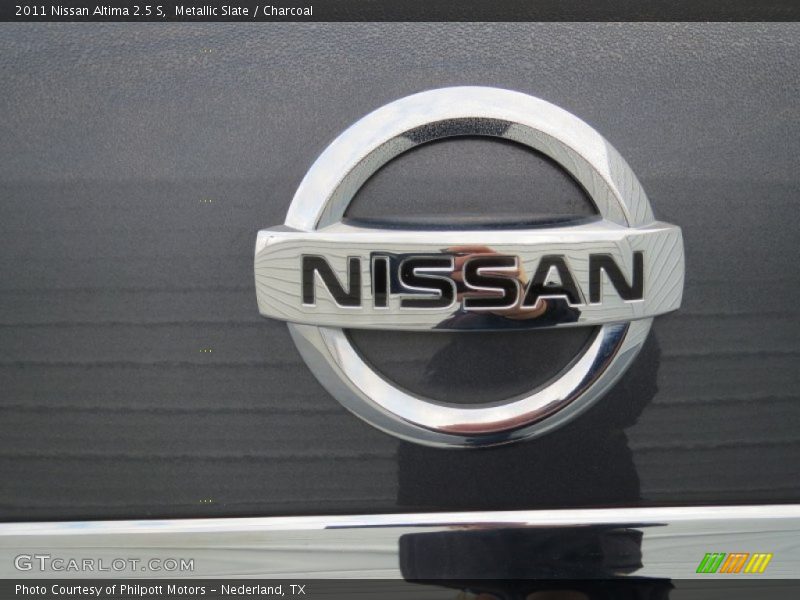 Metallic Slate / Charcoal 2011 Nissan Altima 2.5 S