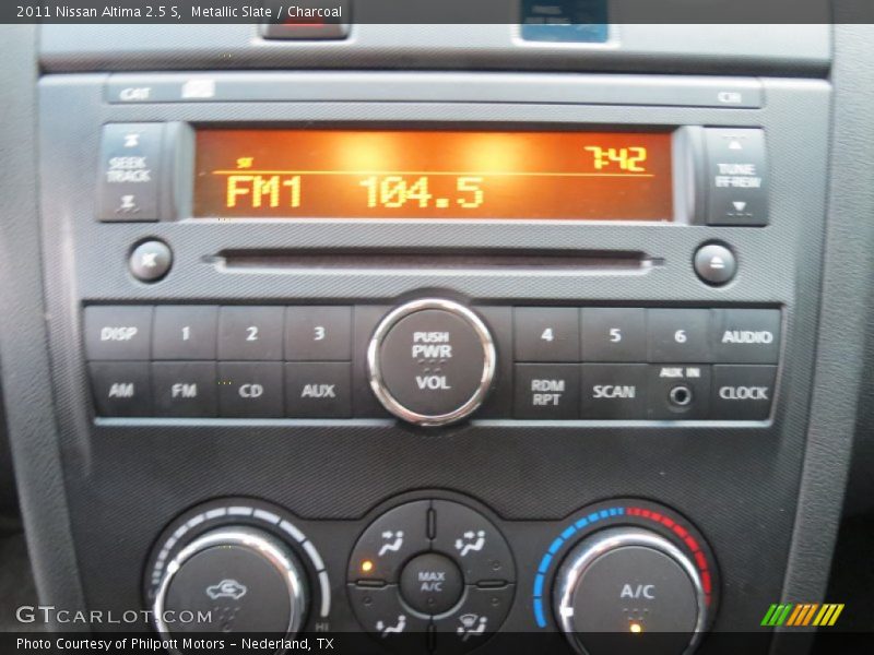Metallic Slate / Charcoal 2011 Nissan Altima 2.5 S