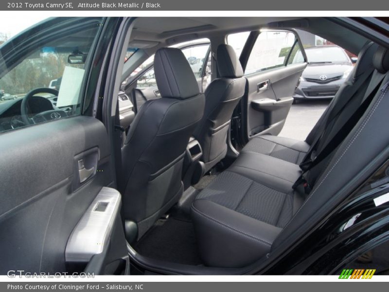 Attitude Black Metallic / Black 2012 Toyota Camry SE