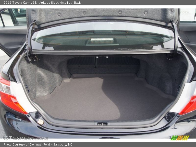 Attitude Black Metallic / Black 2012 Toyota Camry SE