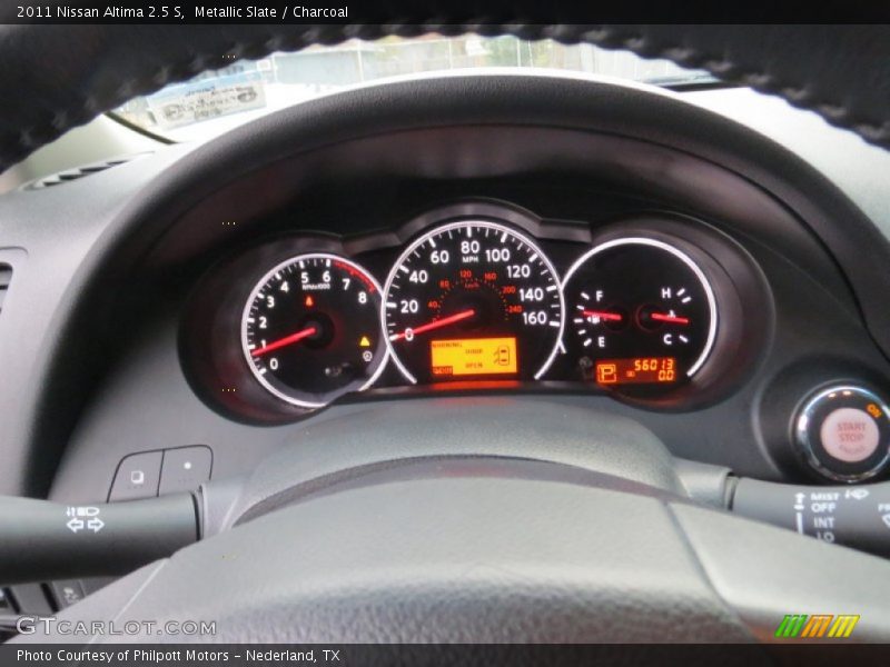 Metallic Slate / Charcoal 2011 Nissan Altima 2.5 S