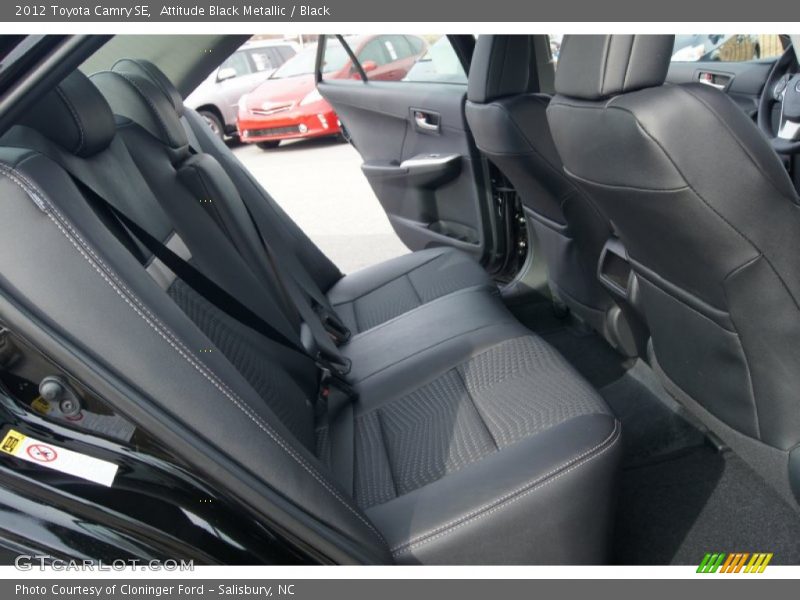 Attitude Black Metallic / Black 2012 Toyota Camry SE
