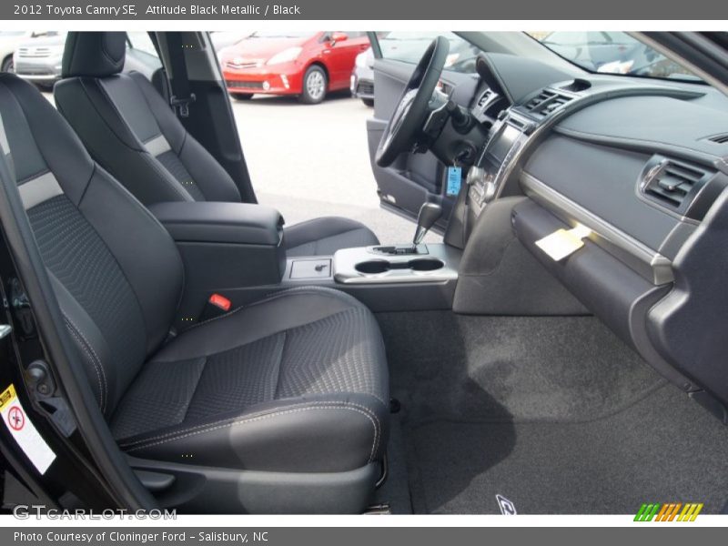 Attitude Black Metallic / Black 2012 Toyota Camry SE