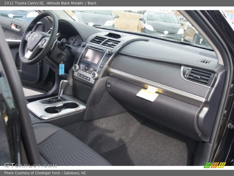 Attitude Black Metallic / Black 2012 Toyota Camry SE