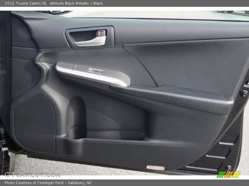 Attitude Black Metallic / Black 2012 Toyota Camry SE