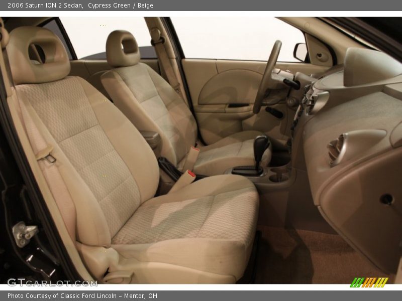 Cypress Green / Beige 2006 Saturn ION 2 Sedan