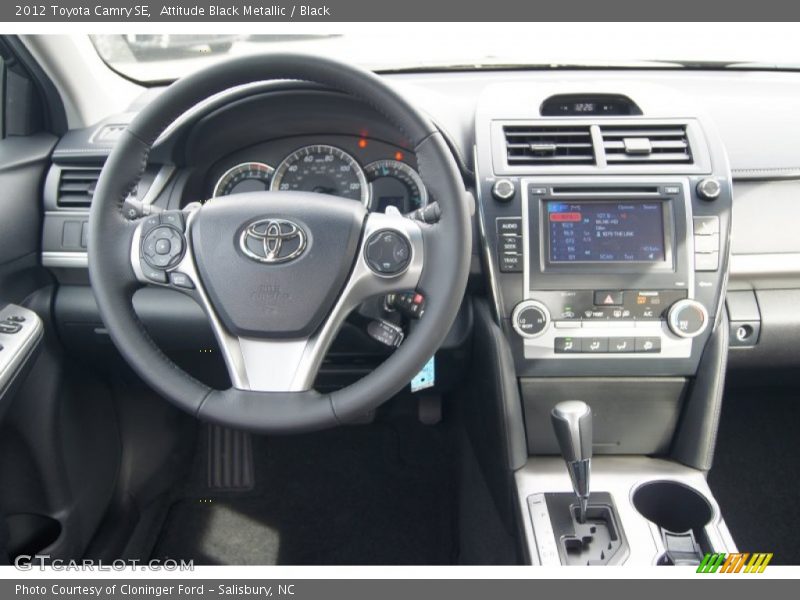 Attitude Black Metallic / Black 2012 Toyota Camry SE
