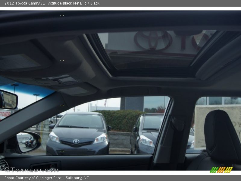 Attitude Black Metallic / Black 2012 Toyota Camry SE