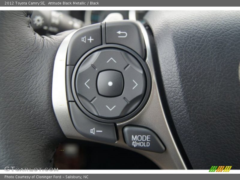 Attitude Black Metallic / Black 2012 Toyota Camry SE