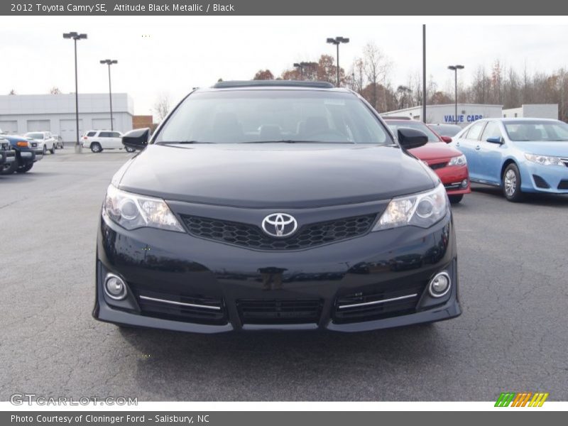 Attitude Black Metallic / Black 2012 Toyota Camry SE