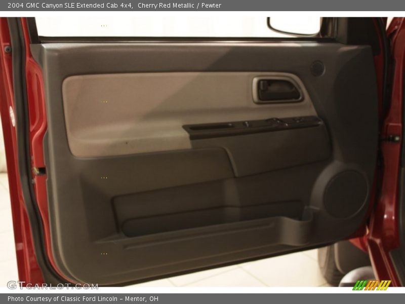 Cherry Red Metallic / Pewter 2004 GMC Canyon SLE Extended Cab 4x4