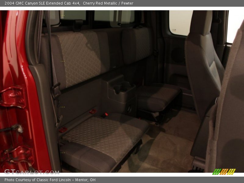 Cherry Red Metallic / Pewter 2004 GMC Canyon SLE Extended Cab 4x4
