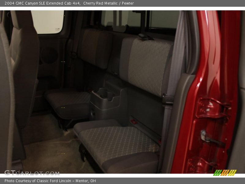 Cherry Red Metallic / Pewter 2004 GMC Canyon SLE Extended Cab 4x4