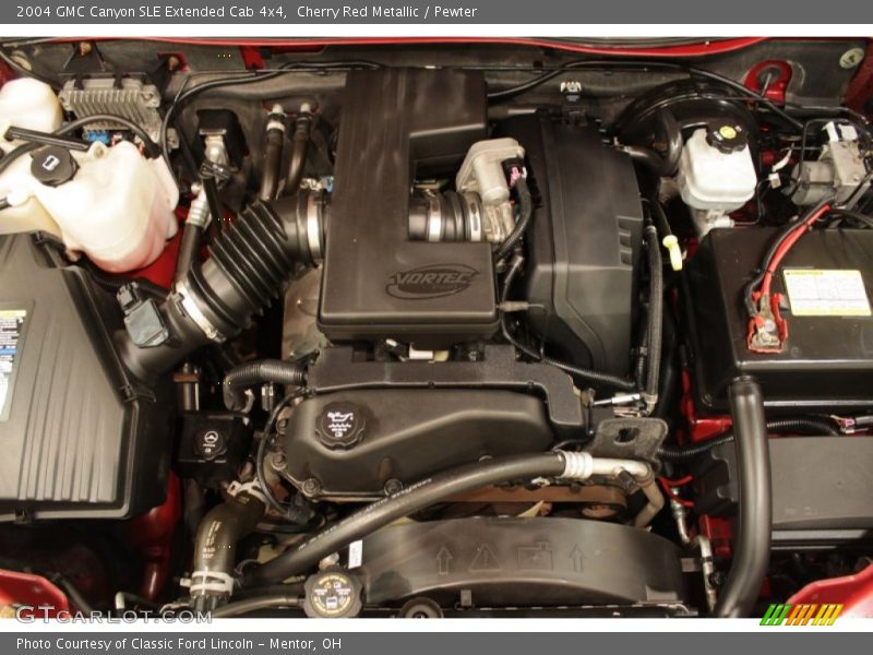  2004 Canyon SLE Extended Cab 4x4 Engine - 3.5 Liter DOHC 20-Valve 5 Cylinder
