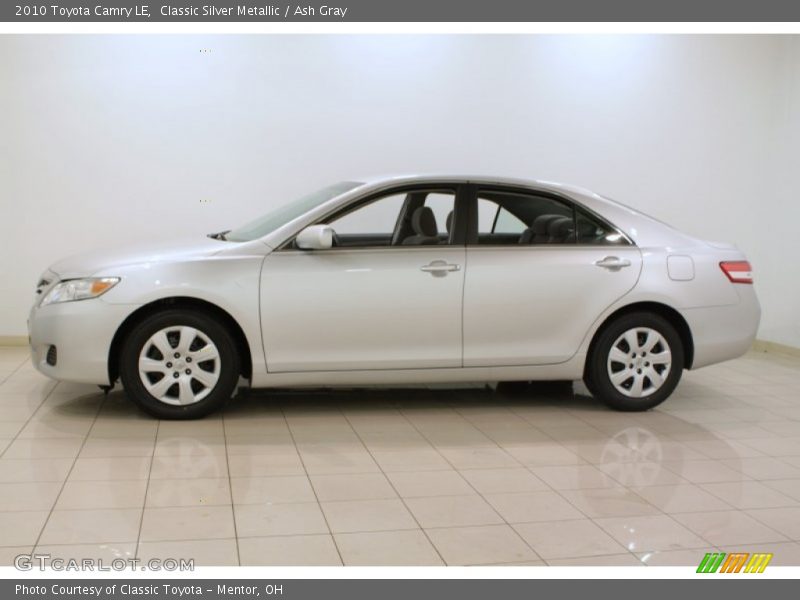 Classic Silver Metallic / Ash Gray 2010 Toyota Camry LE