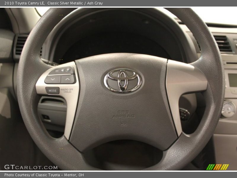 Classic Silver Metallic / Ash Gray 2010 Toyota Camry LE