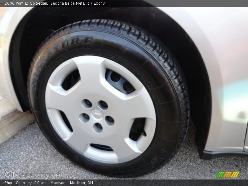 Sedona Beige Metallic / Ebony 2006 Pontiac G6 Sedan