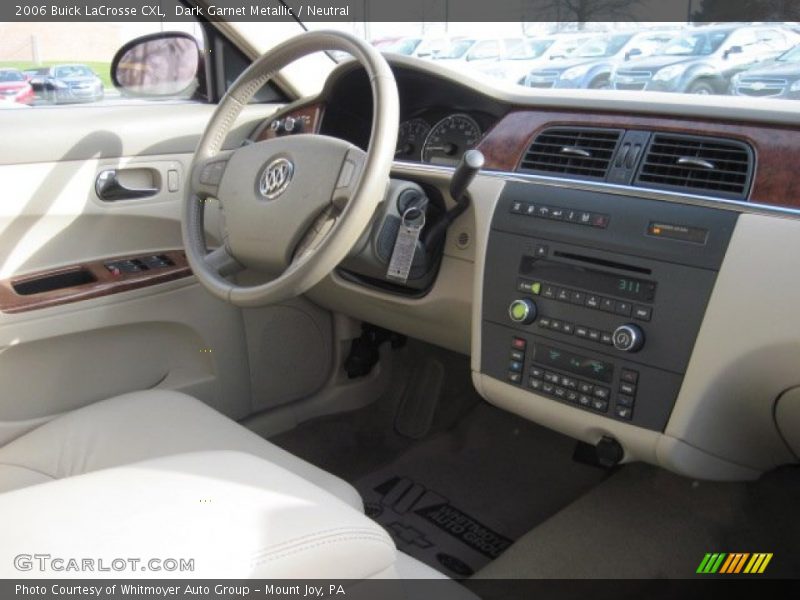 Dark Garnet Metallic / Neutral 2006 Buick LaCrosse CXL