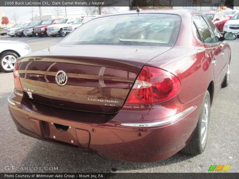 Dark Garnet Metallic / Neutral 2006 Buick LaCrosse CXL