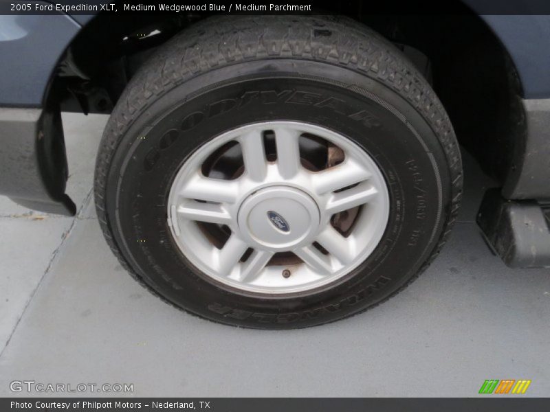 Medium Wedgewood Blue / Medium Parchment 2005 Ford Expedition XLT