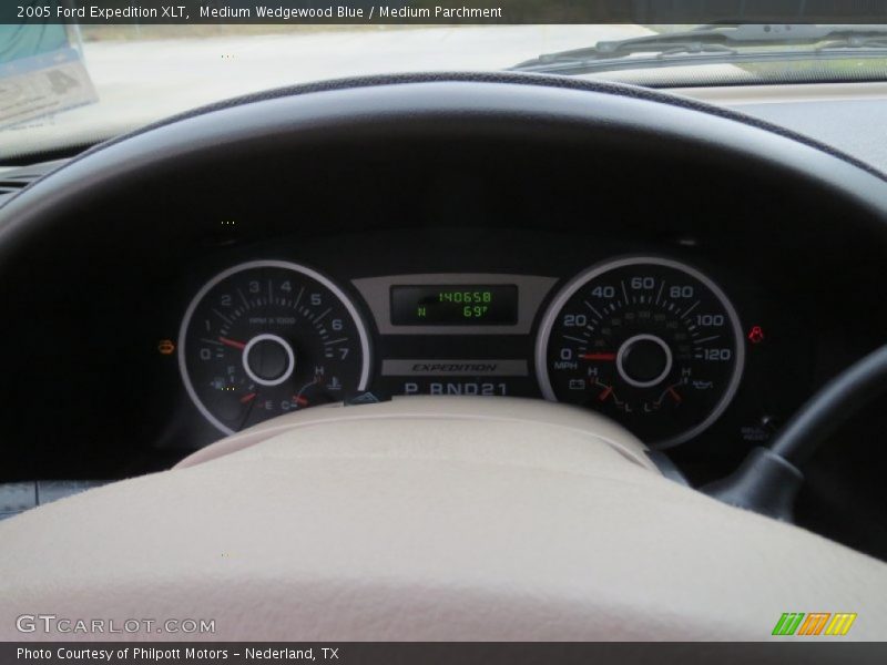 Medium Wedgewood Blue / Medium Parchment 2005 Ford Expedition XLT