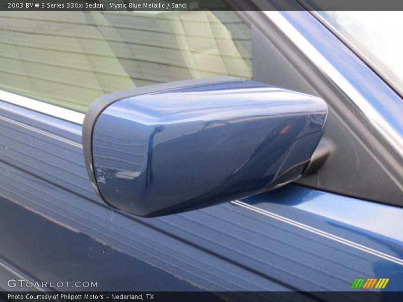 Mystic Blue Metallic / Sand 2003 BMW 3 Series 330xi Sedan