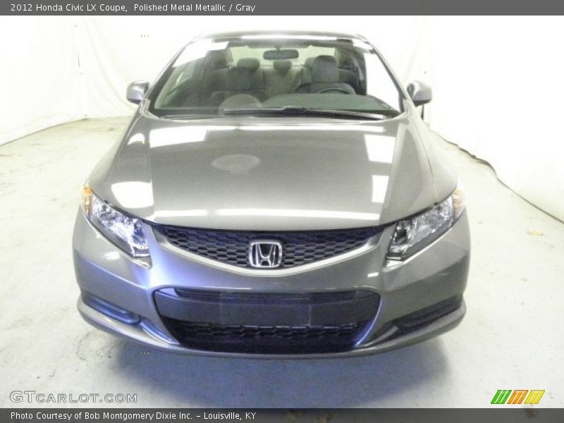 Polished Metal Metallic / Gray 2012 Honda Civic LX Coupe