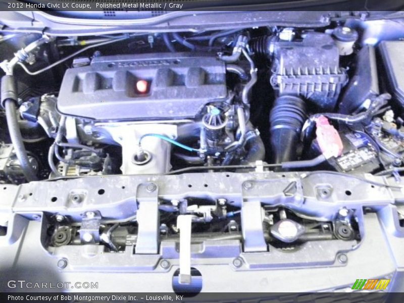 Polished Metal Metallic / Gray 2012 Honda Civic LX Coupe