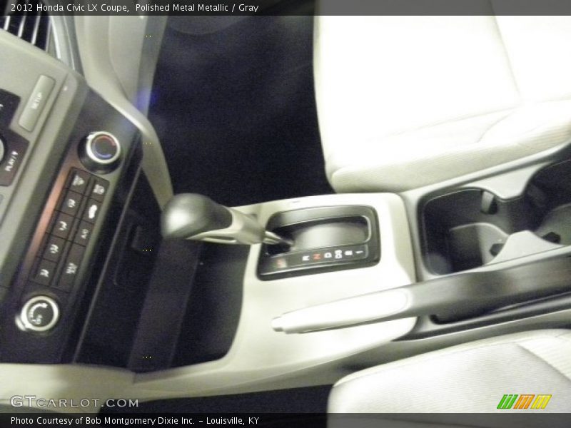 Polished Metal Metallic / Gray 2012 Honda Civic LX Coupe