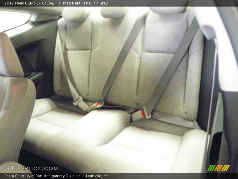 Polished Metal Metallic / Gray 2012 Honda Civic LX Coupe