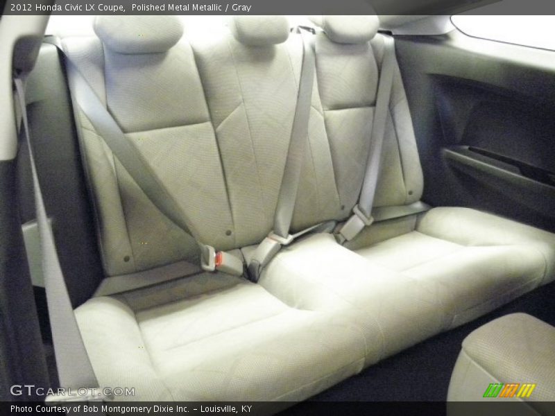 Polished Metal Metallic / Gray 2012 Honda Civic LX Coupe