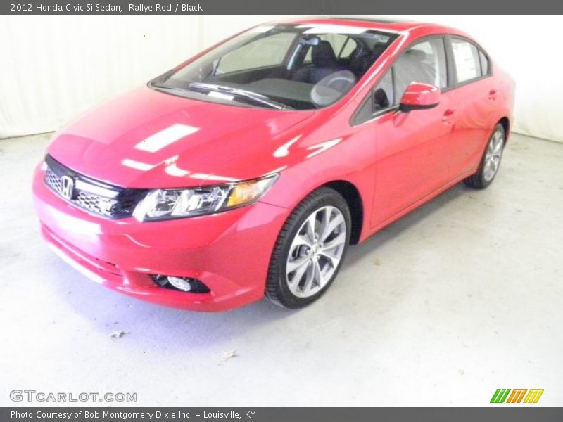 Rallye Red / Black 2012 Honda Civic Si Sedan