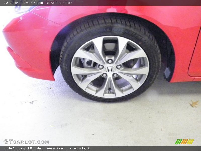 Rallye Red / Black 2012 Honda Civic Si Sedan