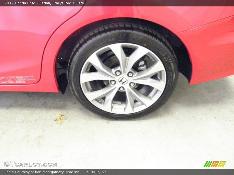 Rallye Red / Black 2012 Honda Civic Si Sedan
