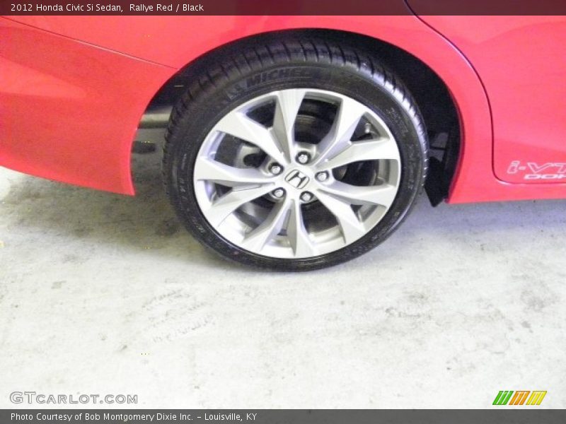 Rallye Red / Black 2012 Honda Civic Si Sedan