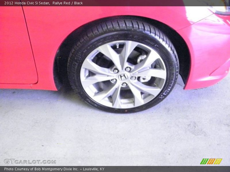 Rallye Red / Black 2012 Honda Civic Si Sedan