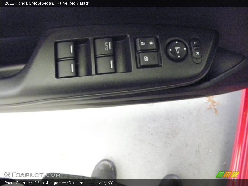 Rallye Red / Black 2012 Honda Civic Si Sedan