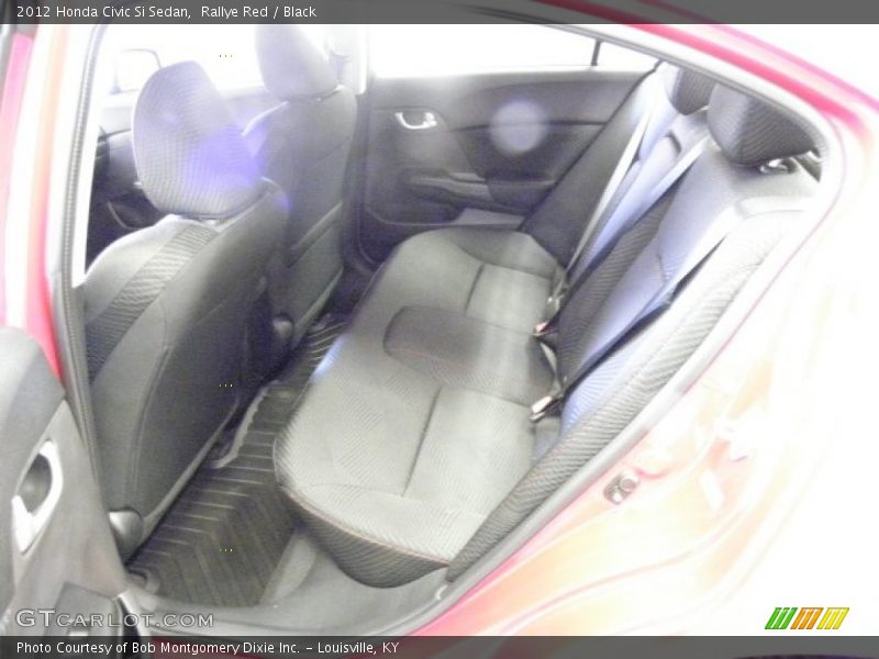 Rallye Red / Black 2012 Honda Civic Si Sedan