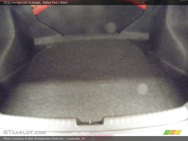 Rallye Red / Black 2012 Honda Civic Si Sedan