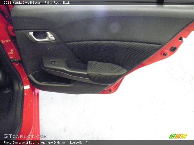 Rallye Red / Black 2012 Honda Civic Si Sedan