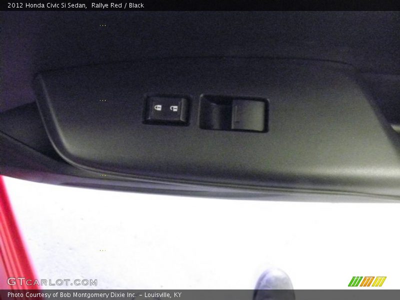 Rallye Red / Black 2012 Honda Civic Si Sedan