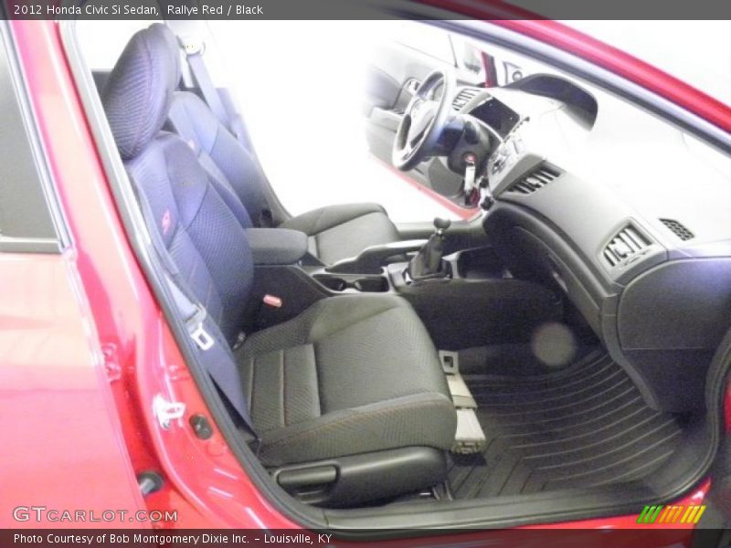 Rallye Red / Black 2012 Honda Civic Si Sedan