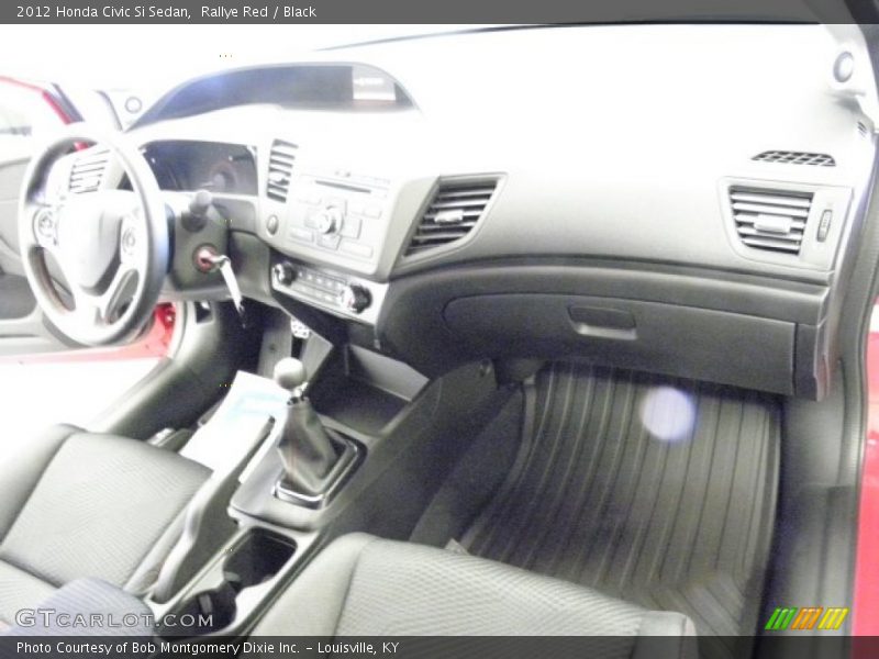 Rallye Red / Black 2012 Honda Civic Si Sedan