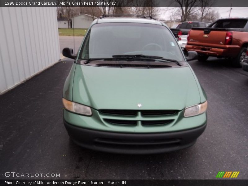 Alpine Green Pearl / Slate Gray 1998 Dodge Grand Caravan